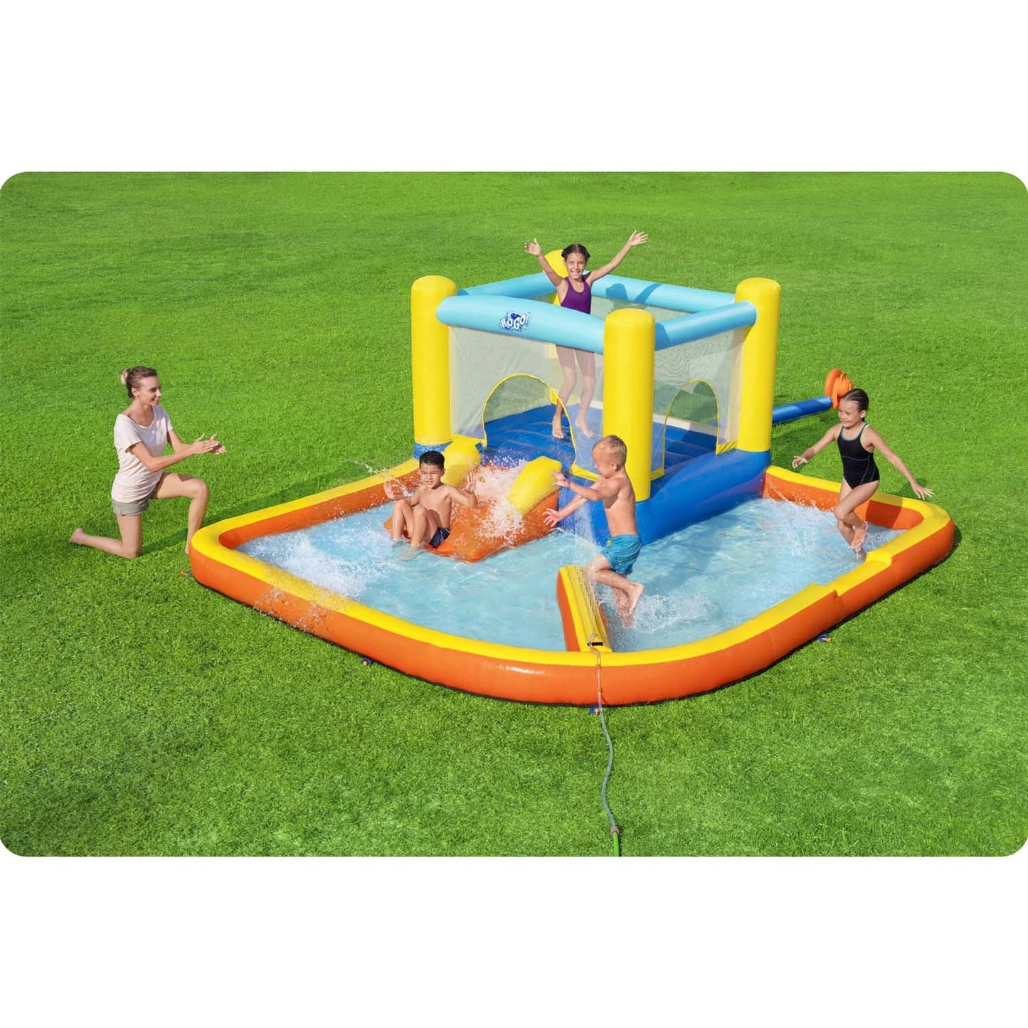 Beach Bounce inflatable playground 365 × 340 × 152 cm Bestway 53381