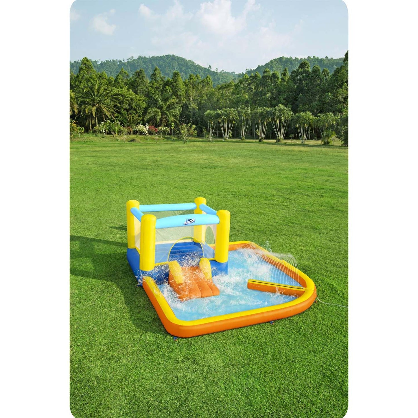 Beach Bounce inflatable playground 365 × 340 × 152 cm Bestway 53381