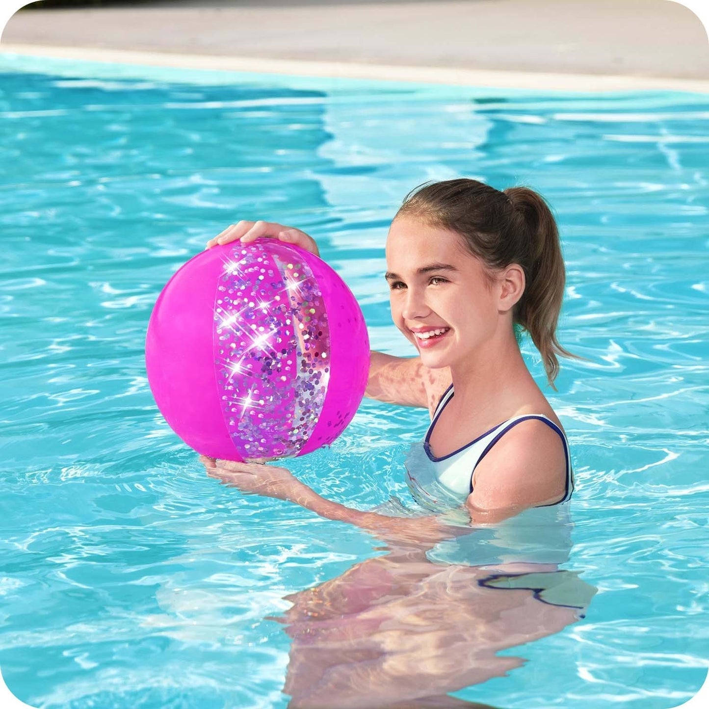 Beach ball 41cm Bestway 31050 gold