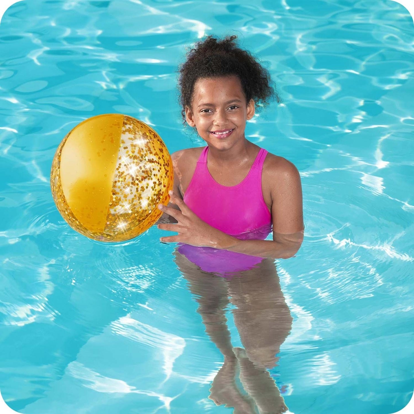 Beach ball 41cm Bestway 31050 pink