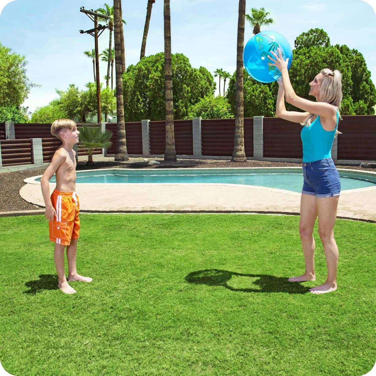 Beach ball 51 cm blue Bestway 31036