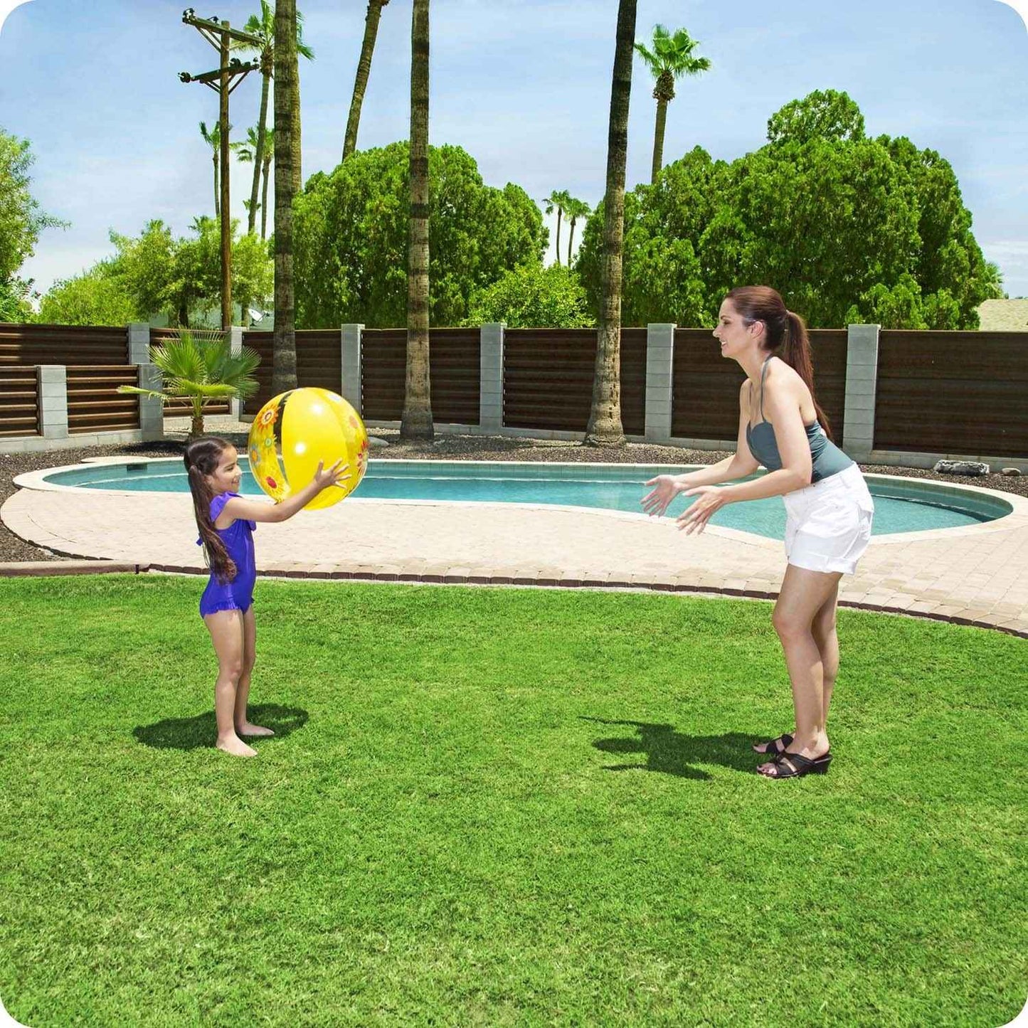Beach ball 51 cm yellow Bestway 31036