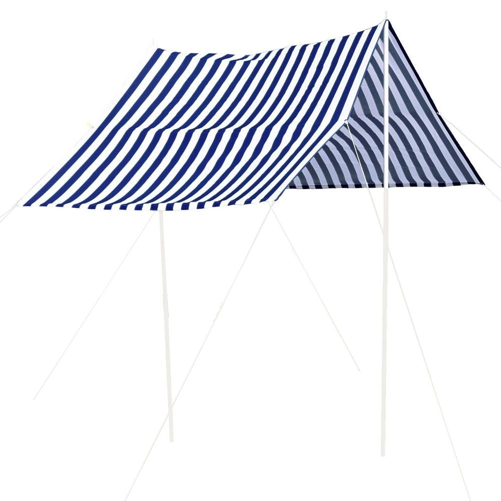 Beach canopy with UPF 30+ and carrying case for extra sun protection