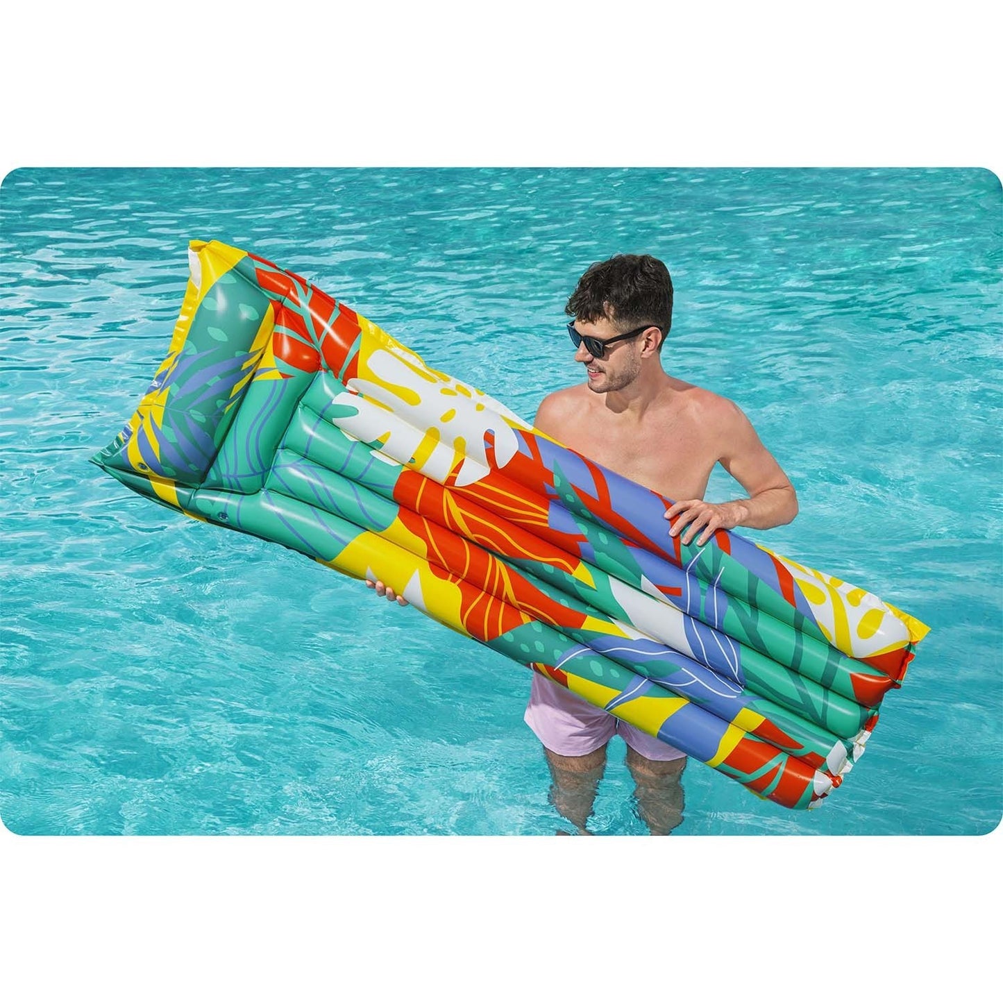 Beach inflatable mattress 183 x 69 cm Bestway 44033