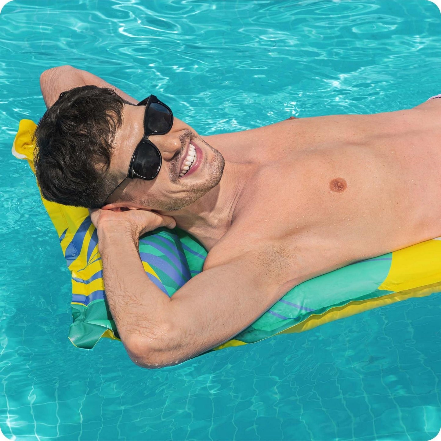 Beach inflatable mattress 183 x 69 cm Bestway 44033