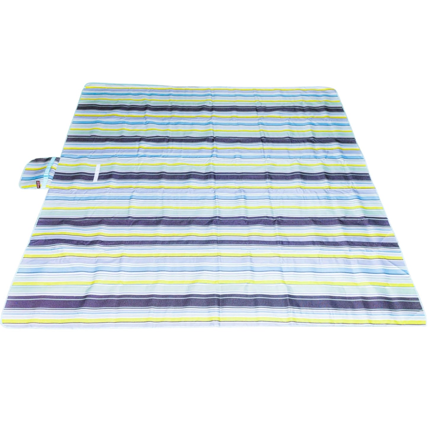 Beach mat beach picnic blanket 200x200cm blue