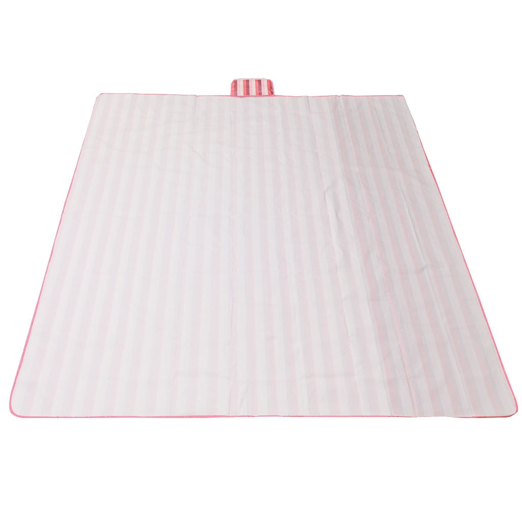 Beach mat beach picnic blanket 200x200cm pink