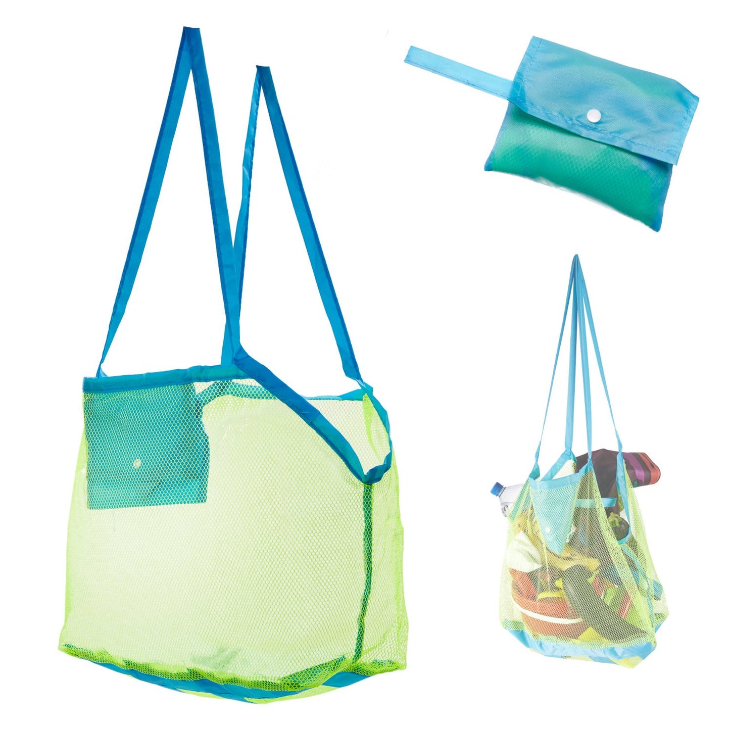 Beach net bag shopping toys large XXL