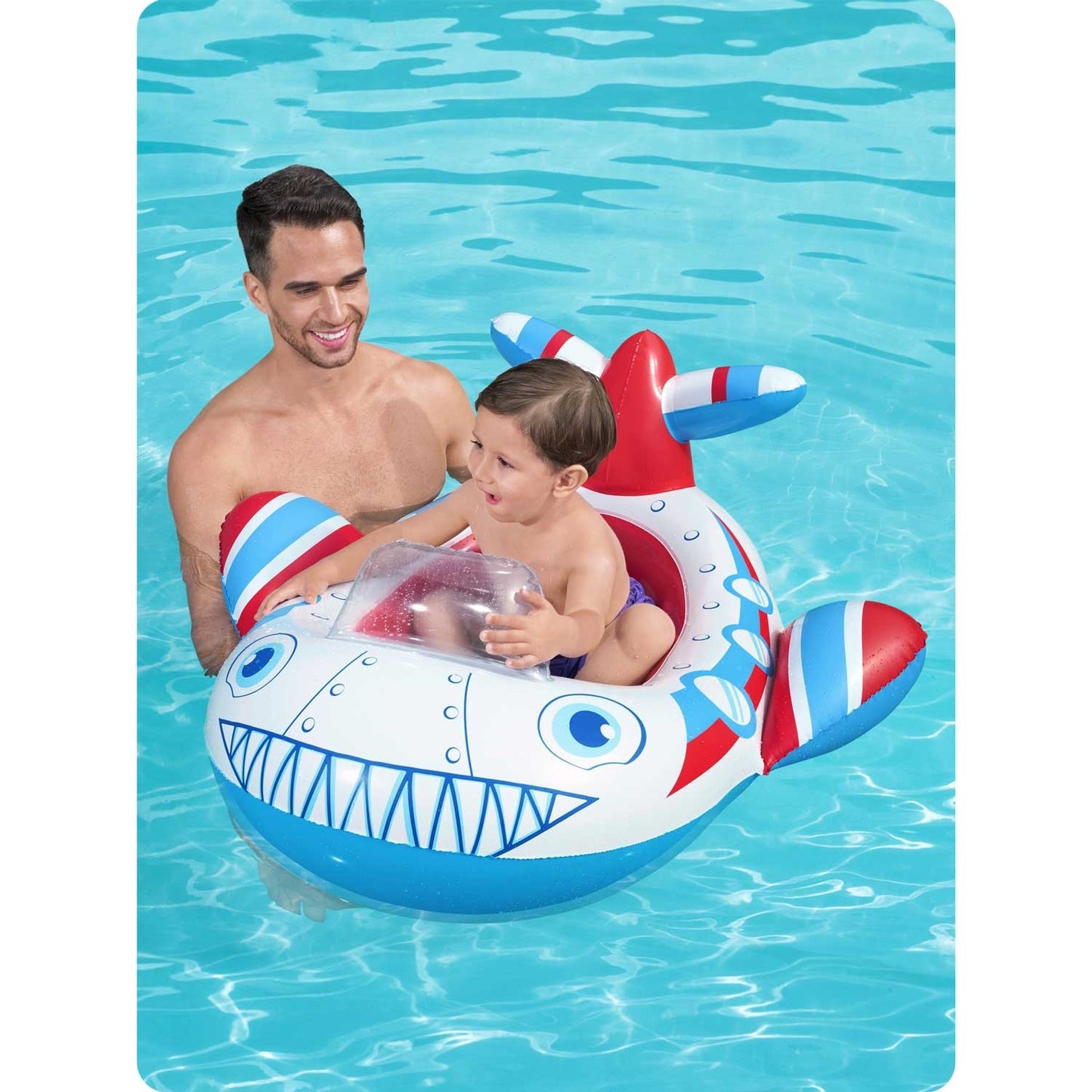 Beach plane pontoon 109 x 97 cm Bestway 34169
