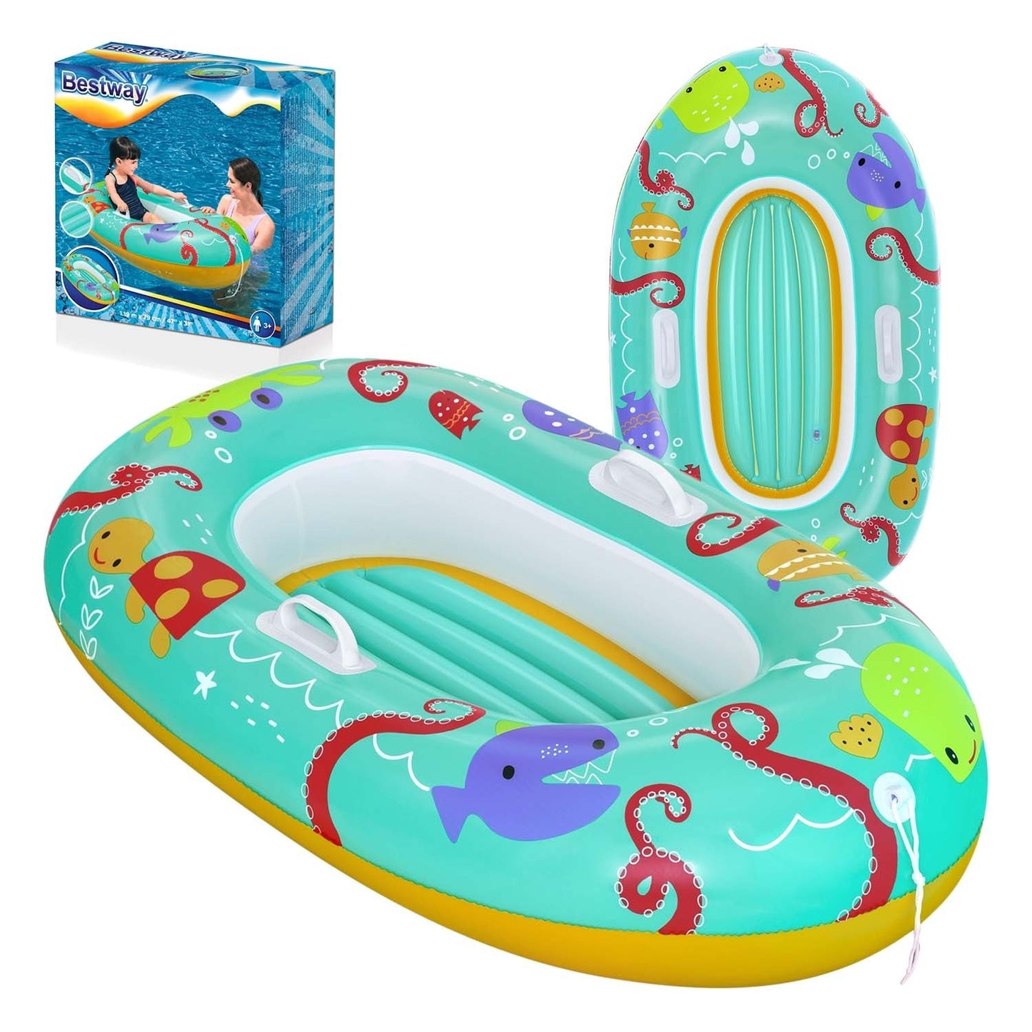 Beach pontoon for swimming 119 x 79 cm Bestway 34009