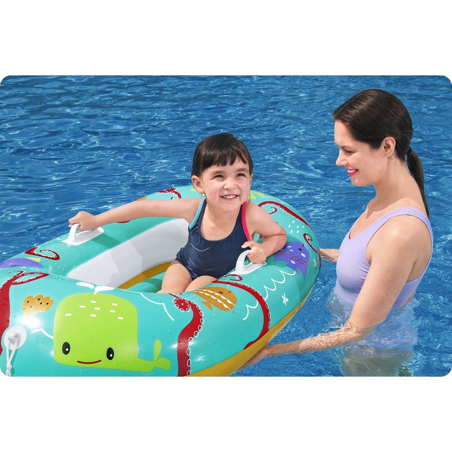 Beach pontoon for swimming 119 x 79 cm Bestway 34009