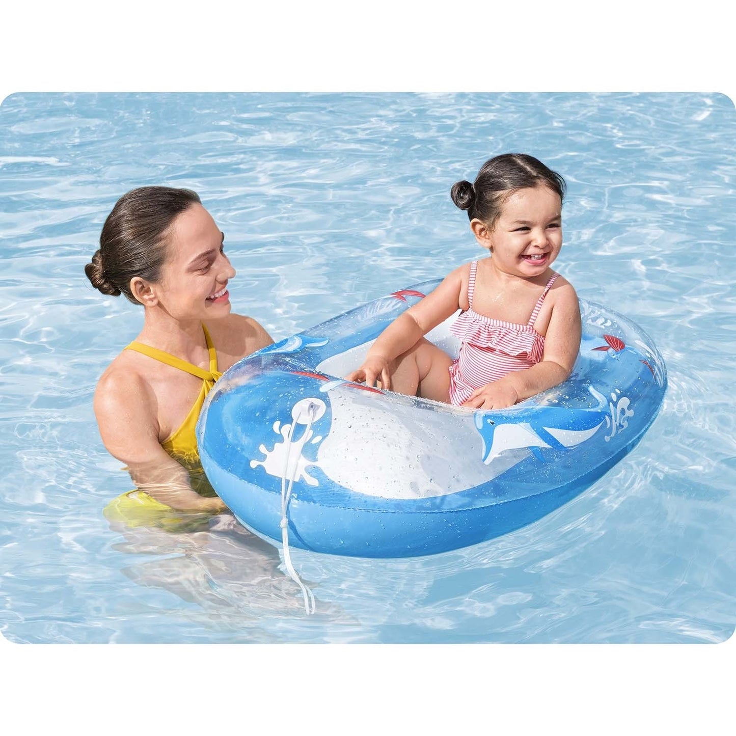 Beach pontoon for swimming dolphin 102 x 69 cm Bestway 34037