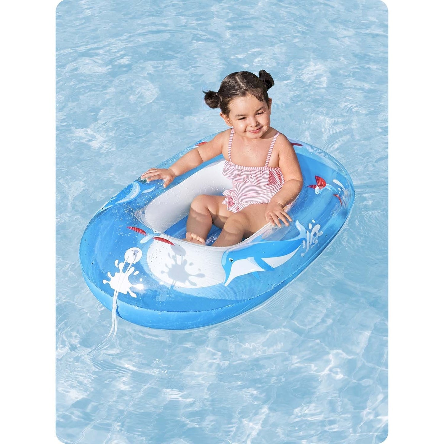 Beach pontoon for swimming dolphin 102 x 69 cm Bestway 34037