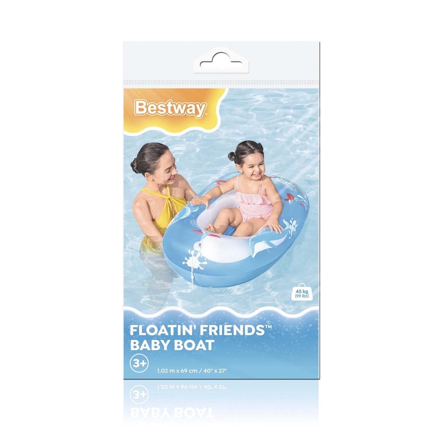 Beach pontoon for swimming dolphin 102 x 69 cm Bestway 34037
