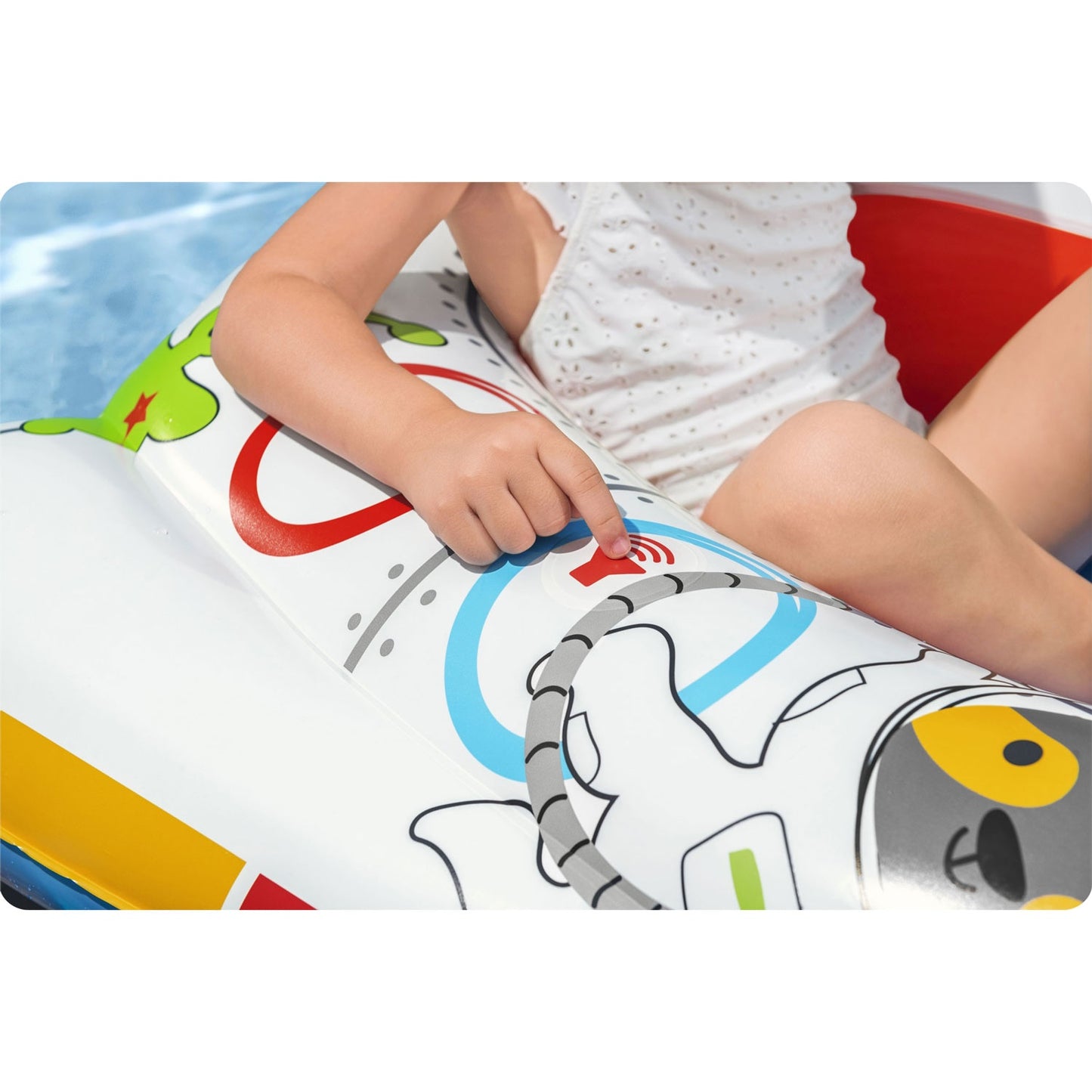 Beach pontoon spaceship 104 x 99 cm Bestway 34178