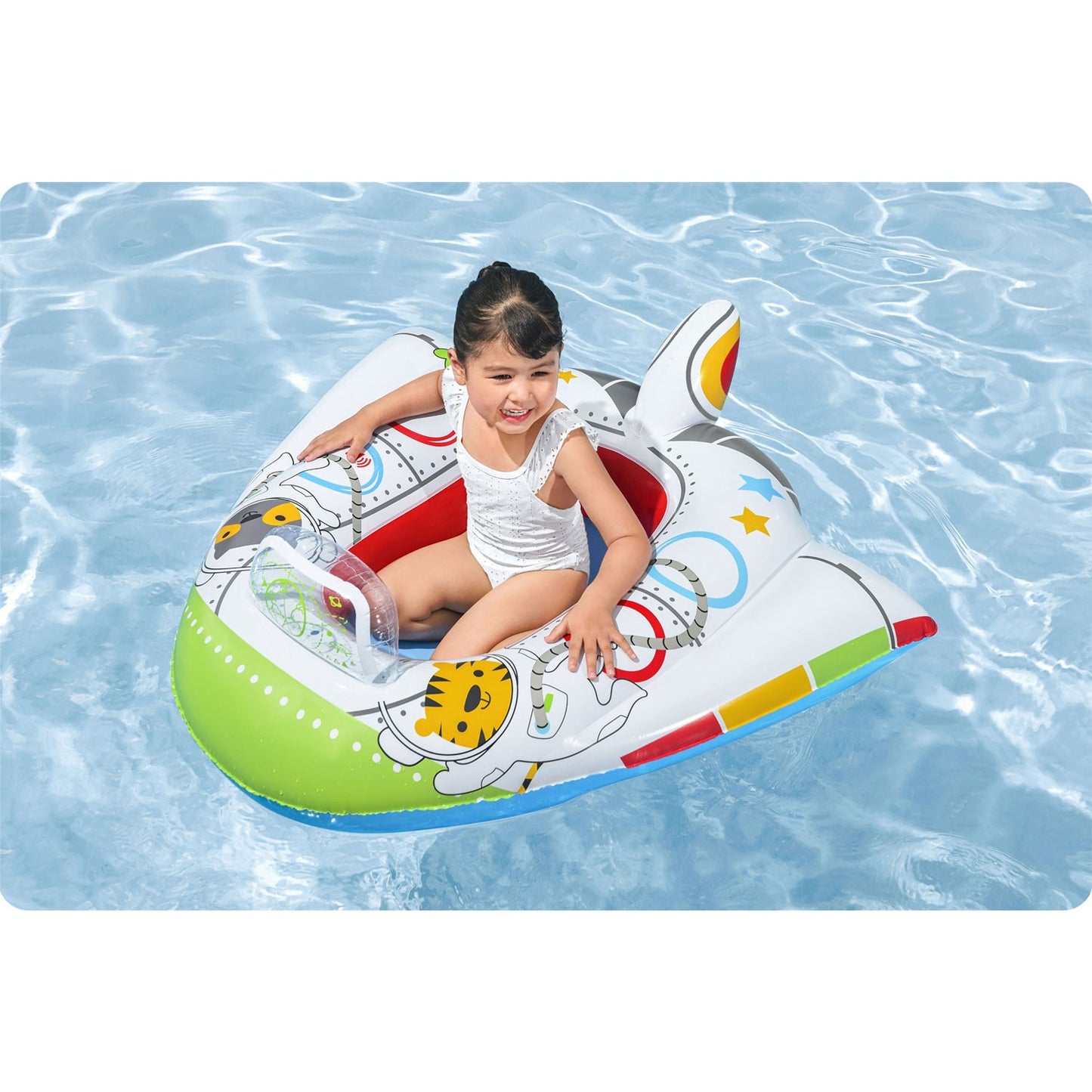 Beach pontoon spaceship 104 x 99 cm Bestway 34178