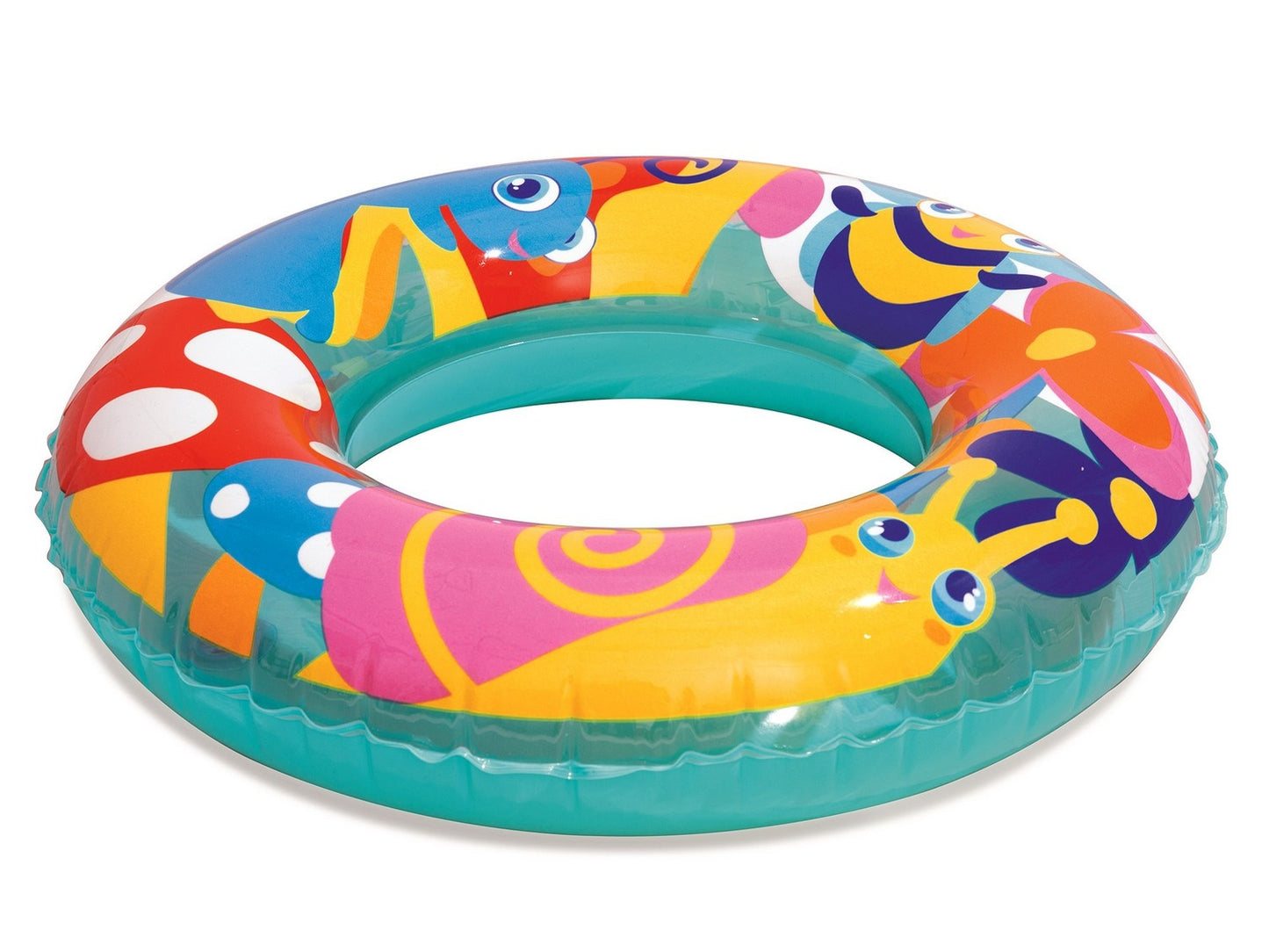 Beach swimming ring for children 56 cm Bestway 36013 fish and crabs