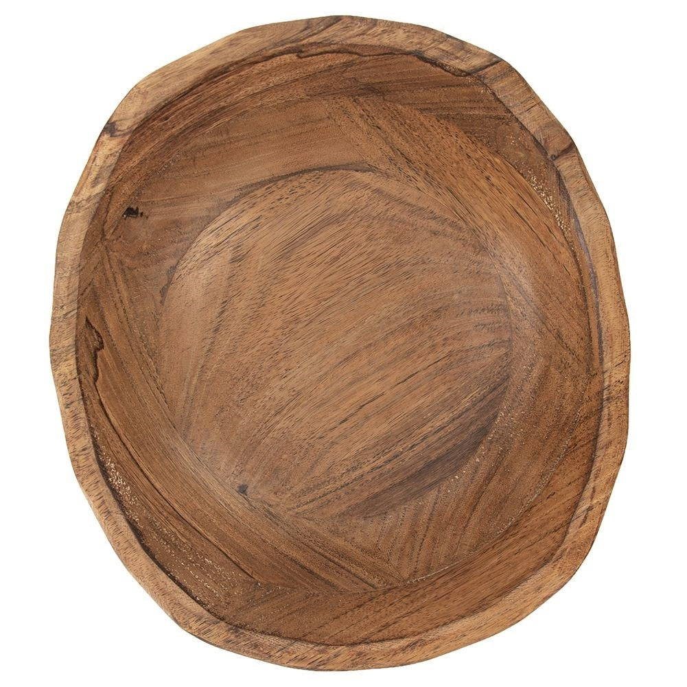 Beautiful bowl made of exotic mango wood