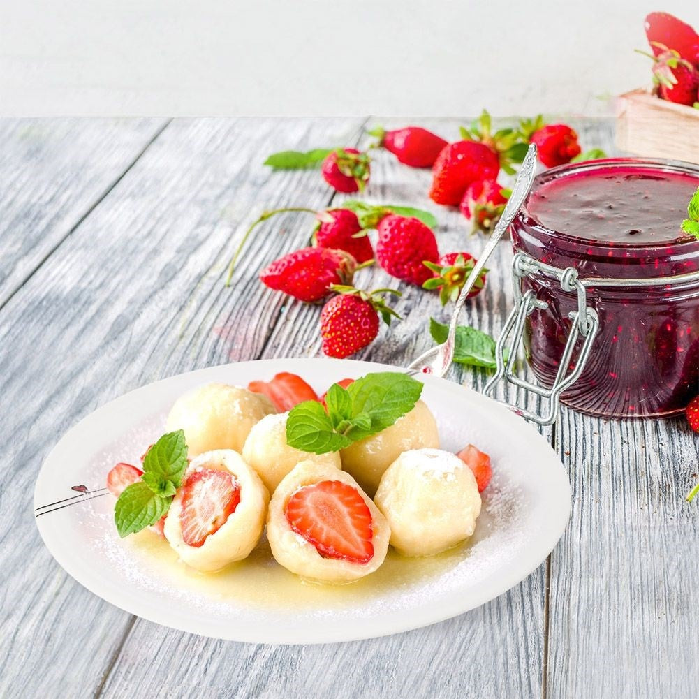 Beautiful white porcelain tableware with a heart motif, dishwasher safe