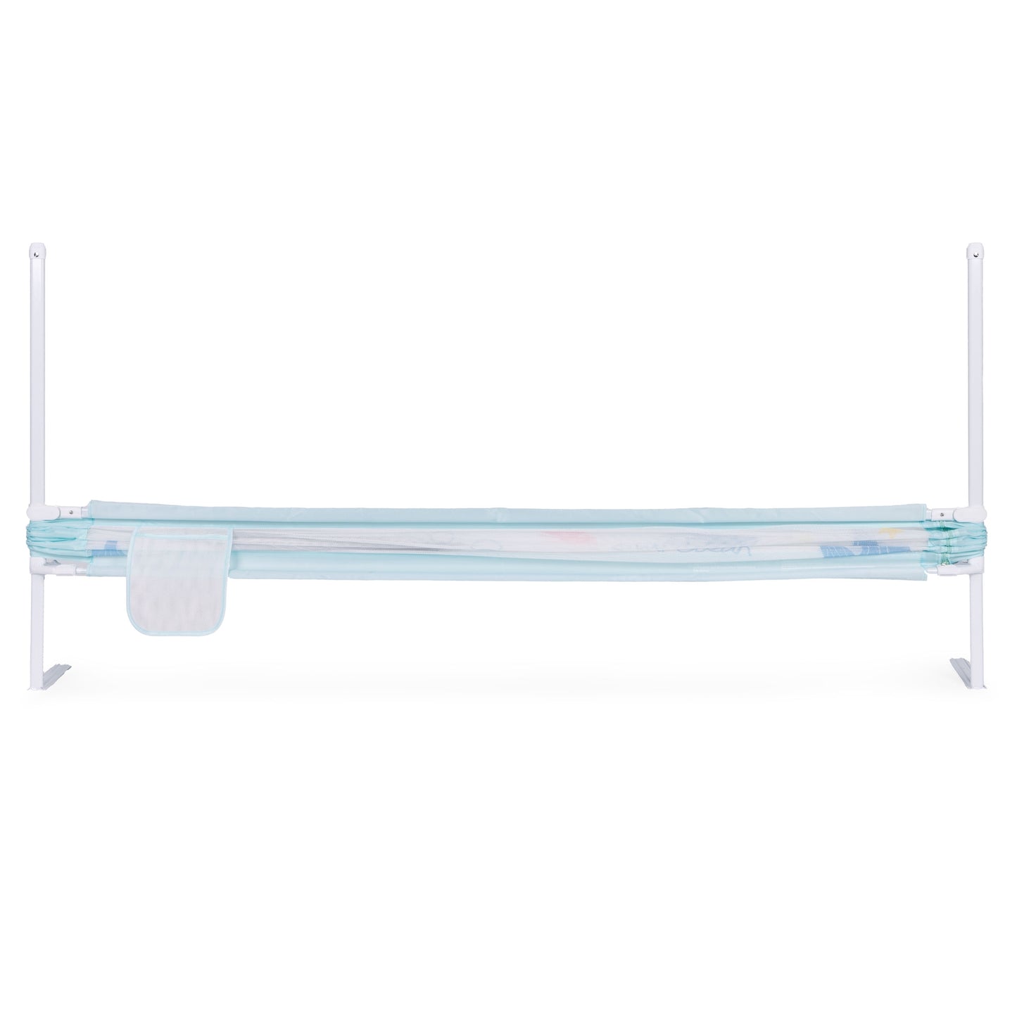 Bed Safety Rail 200 cm, Adjustable Height, Steel Frame