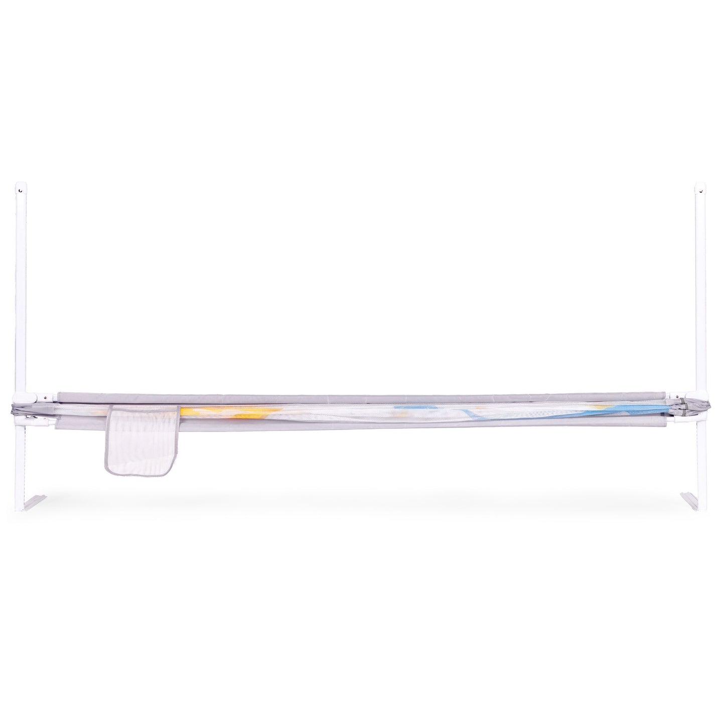 Bed Safety Rail 200 cm with Adjustable Height and Pocket