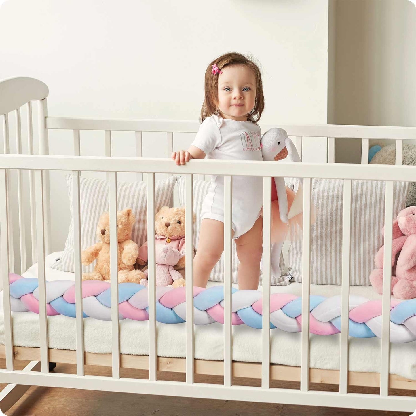 Bed cover Ricokids 3m - Blue/Pink