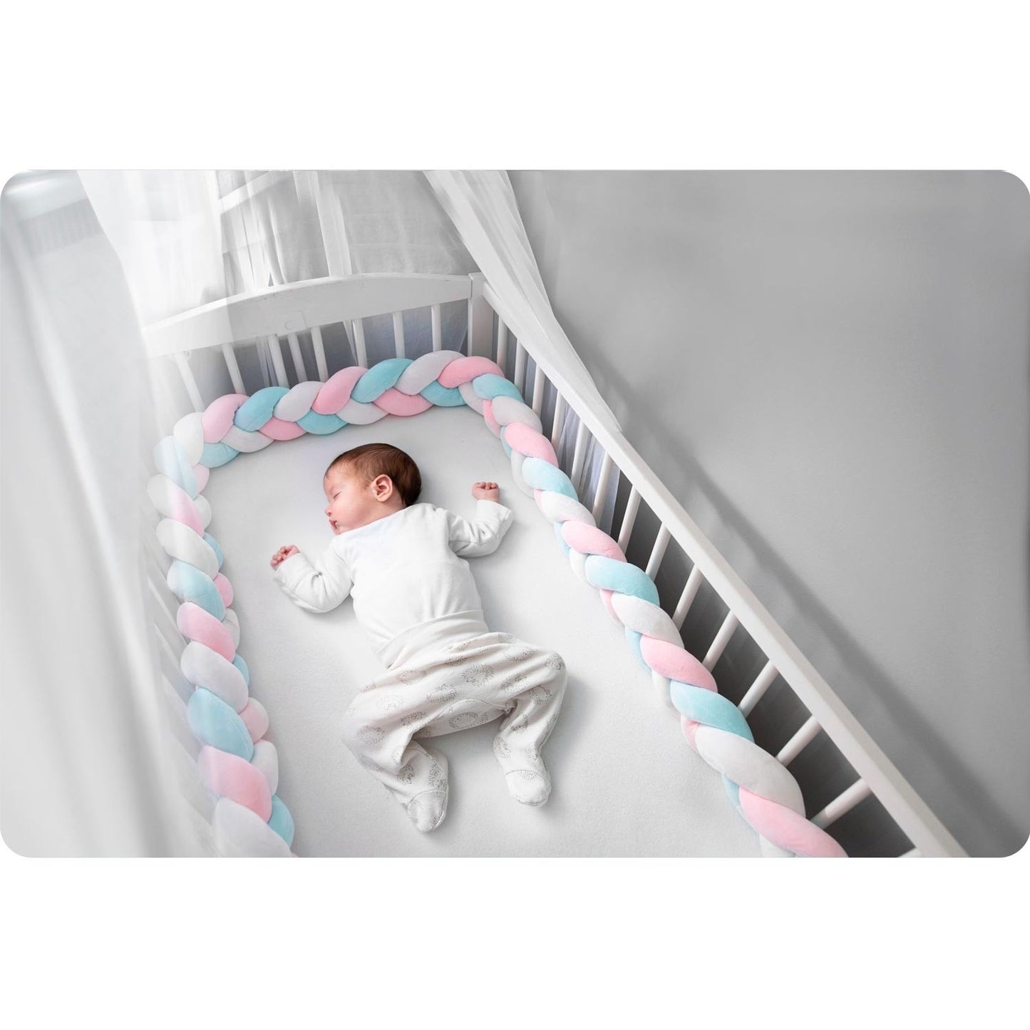 Bed cover Ricokids 3m - Blue/Pink