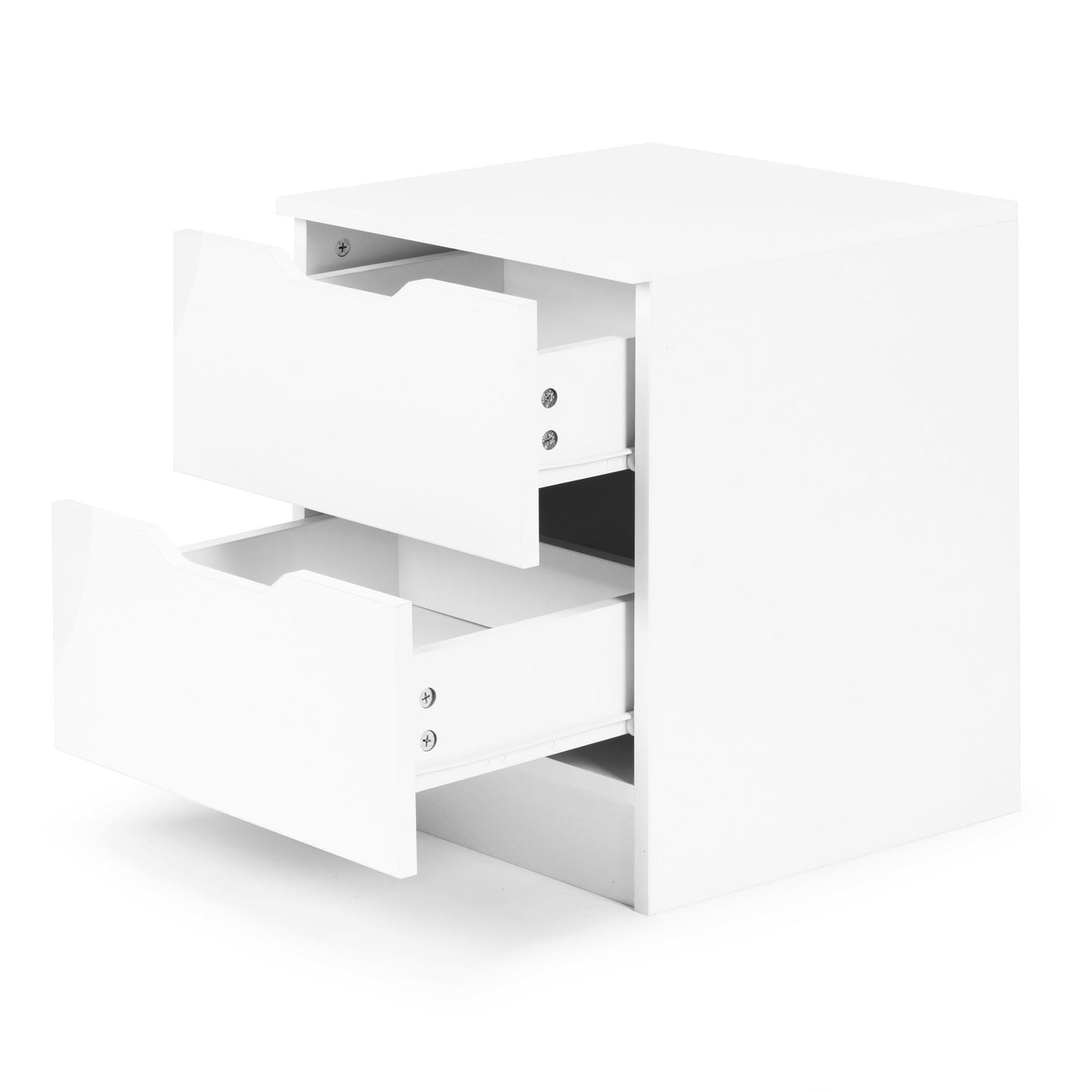 Bedside table with 2 drawers ModernHome
