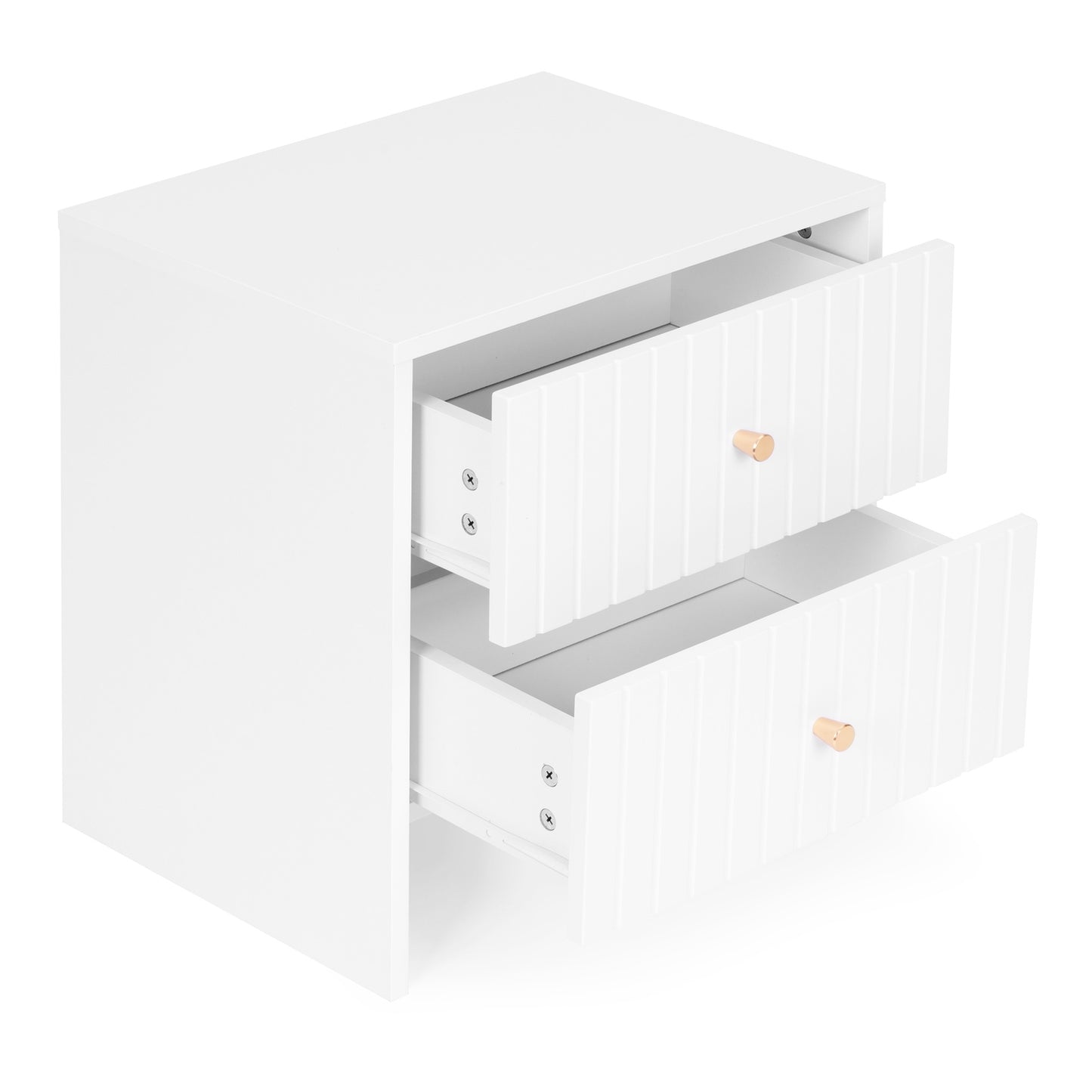 Bedside table with 2 drawers ModernHome