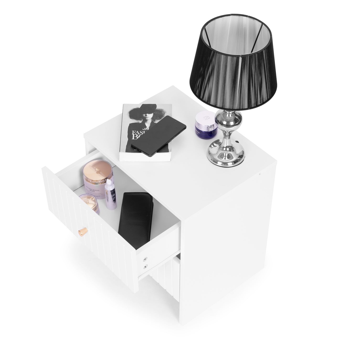 Bedside table with 2 drawers ModernHome