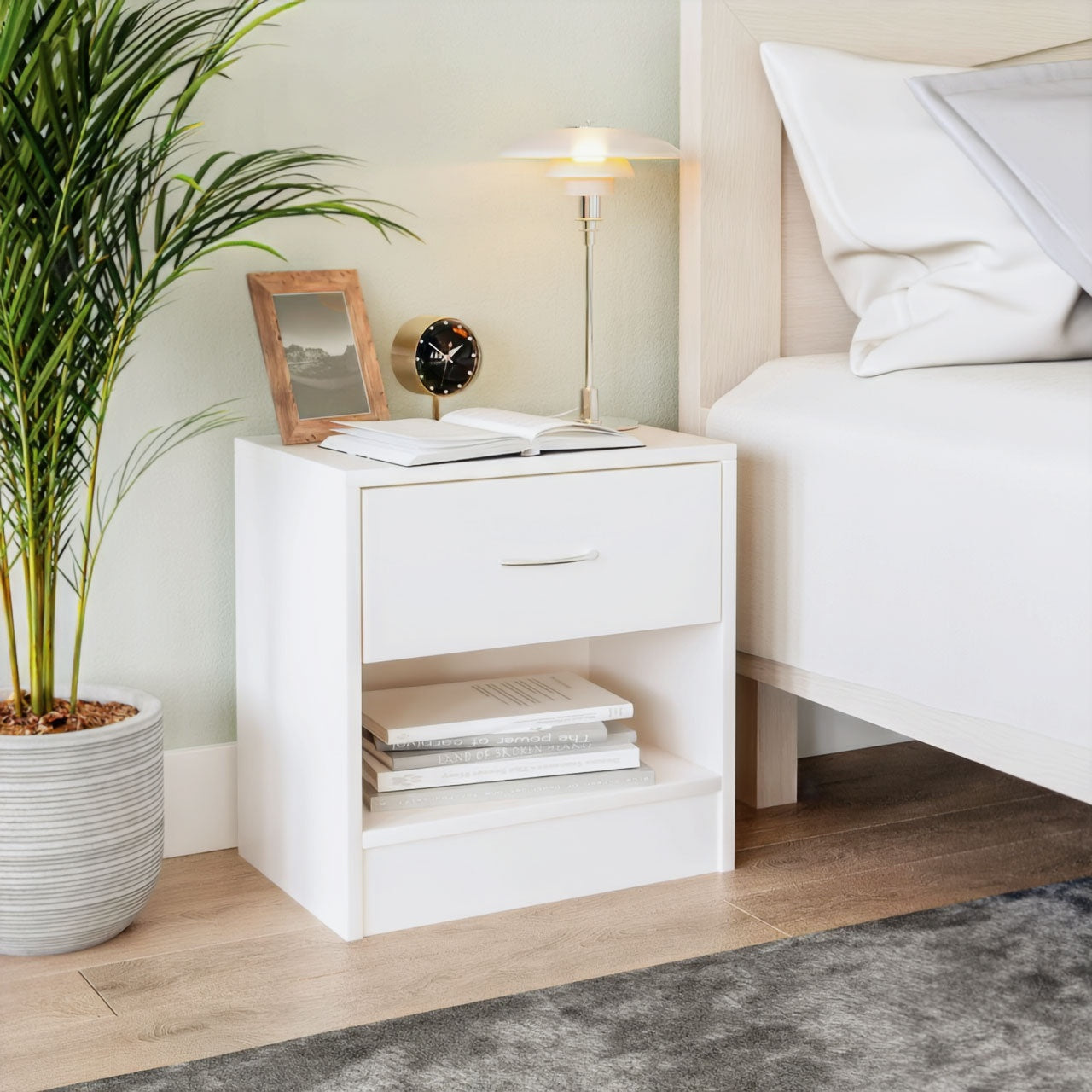 Bedside table with drawer ModernHome