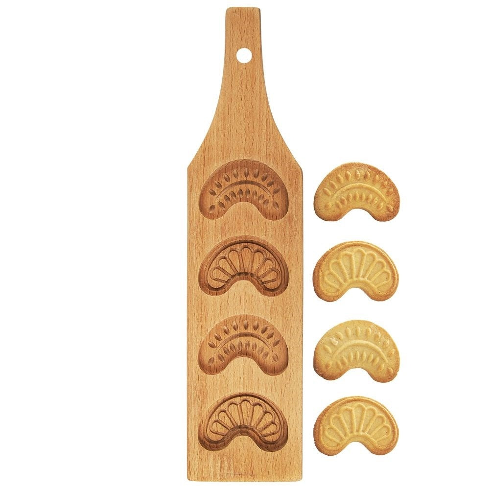 Beech wood baking tin for Croissants, Cakes and Gingerbread