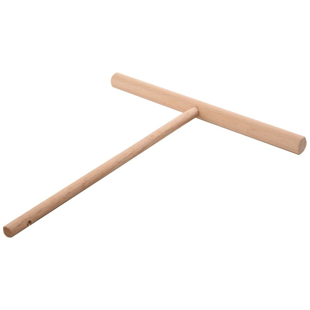 Beech wood pancake roller for easy and even batter distribution