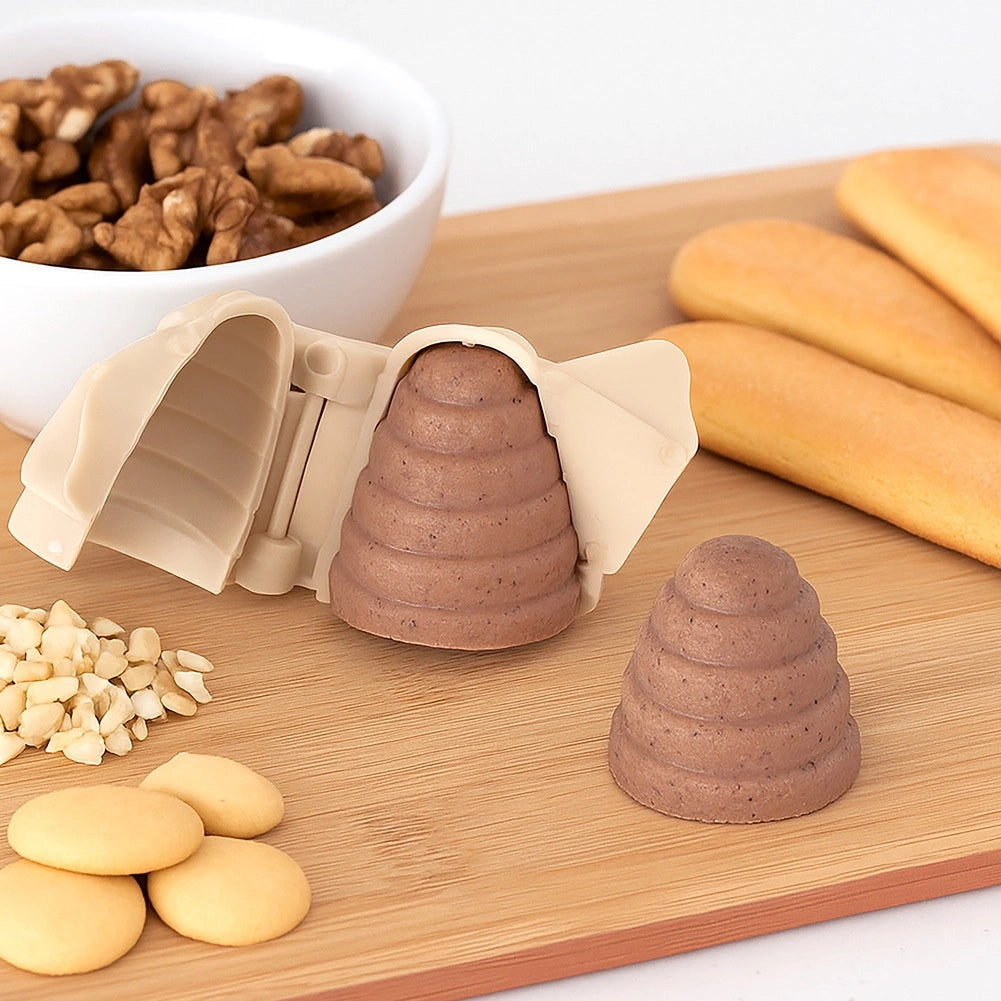 Beehive Cookie Mold, 3.5x3.5 cm, Dishwasher Safe