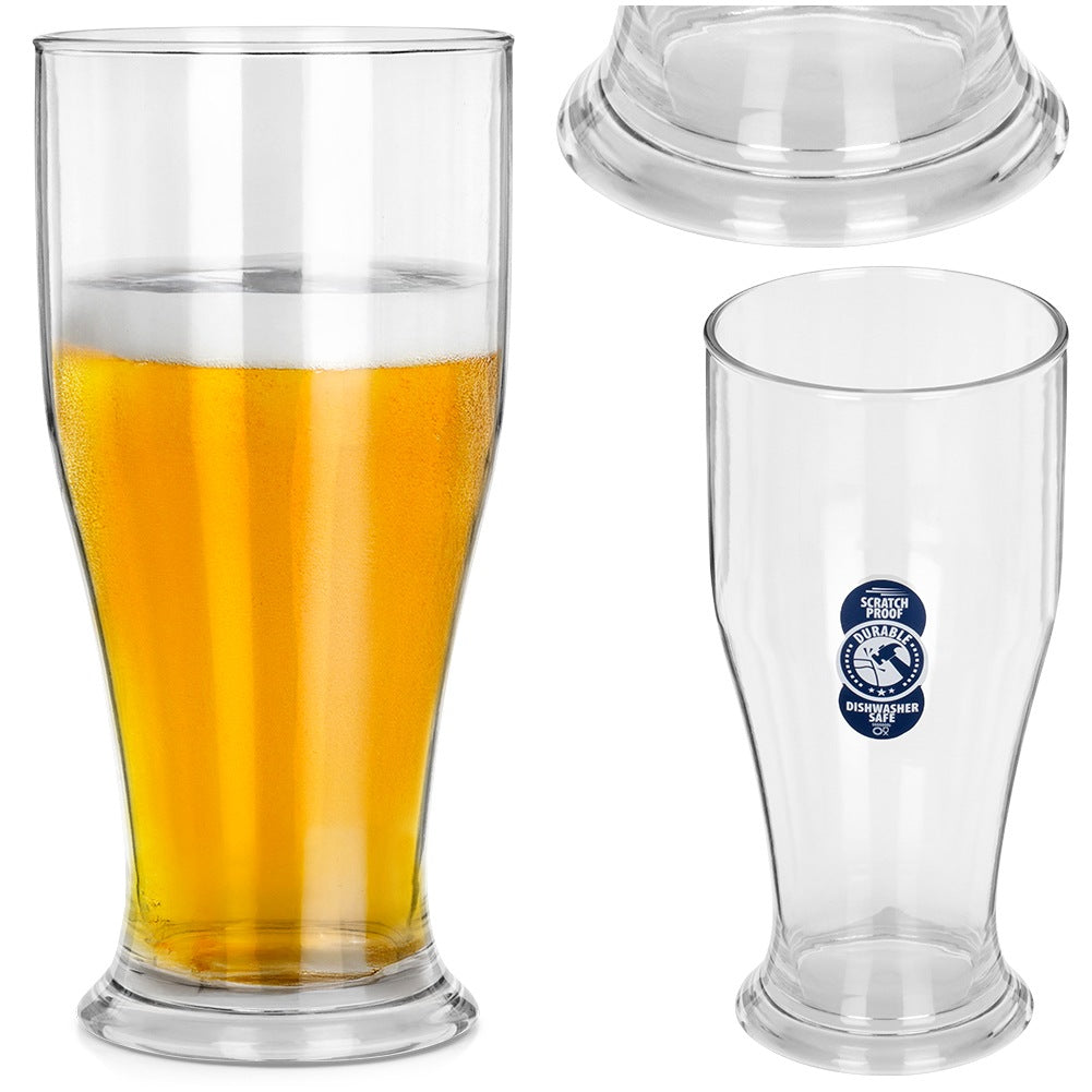 Beer mug, plastic, shatterproof, 520 ml