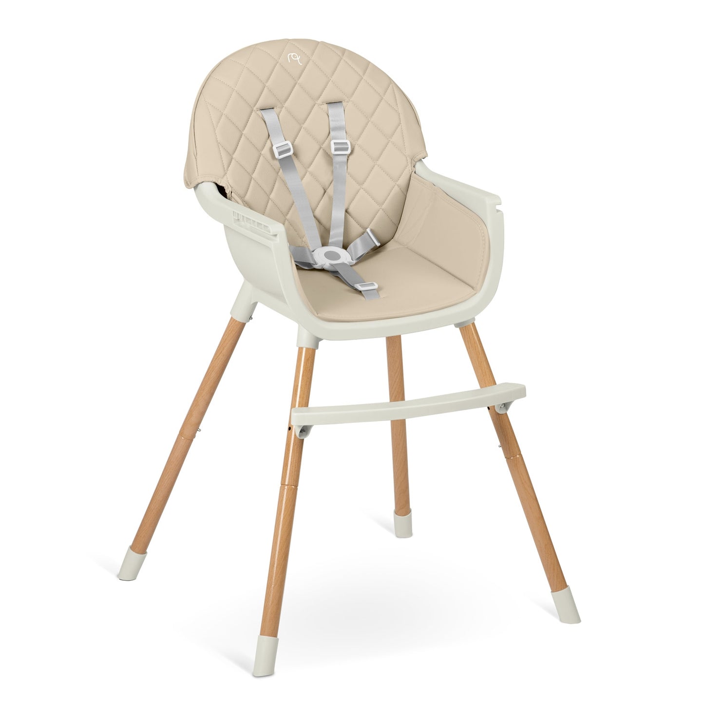Beige Dining Chair for Children Nukido Lilo