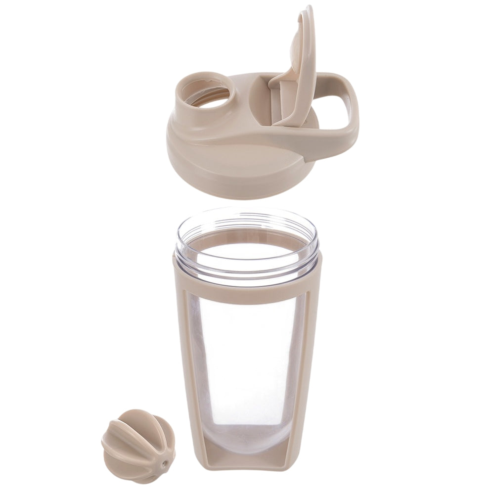 Beige Tritan Shaker Bottle, Leakproof, 700ml