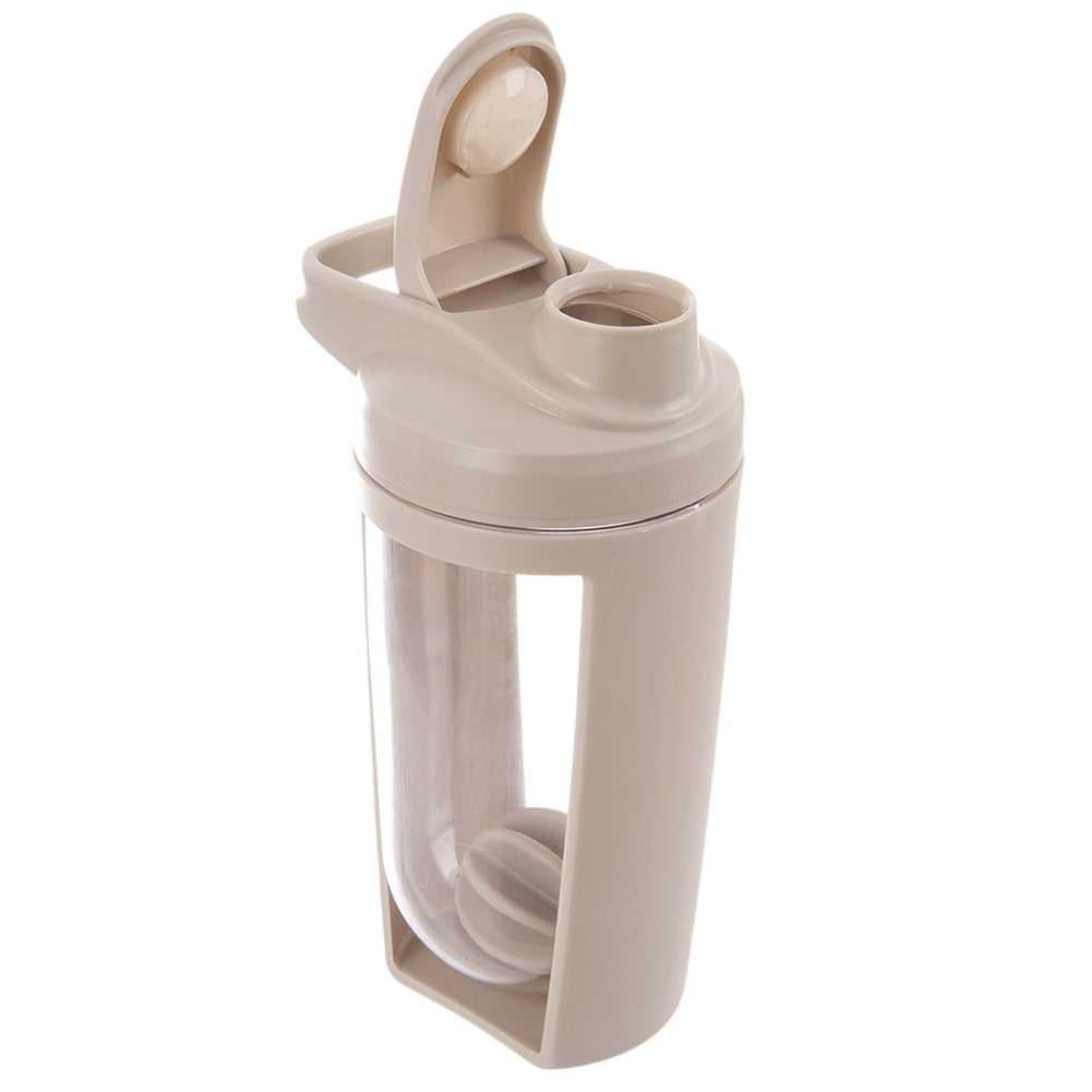 Beige Tritan Shaker Bottle, Leakproof, 700ml
