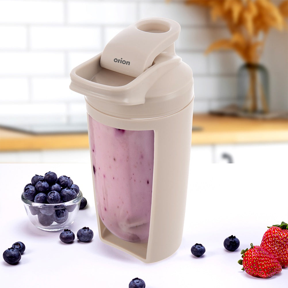 Beige Tritan Shaker Bottle, Leakproof, 700ml