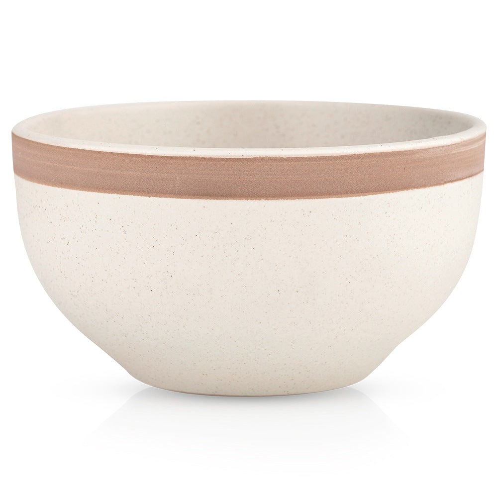 Beige ceramic bowl ARTHENA BEIGE 14.5 cm, 720 ml