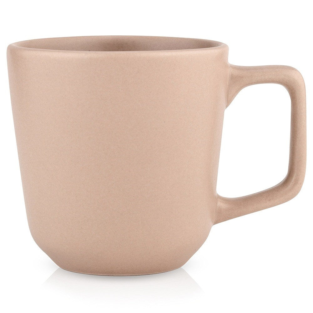 Beige ceramic mug SOHO 400 ml
