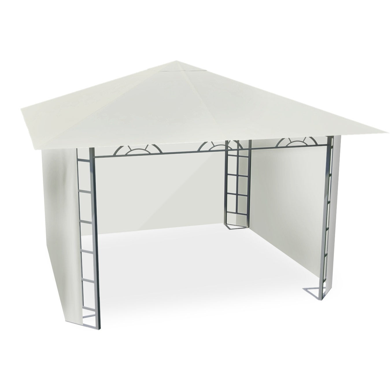 Beige garden pavilion 3x3m - Model 4934