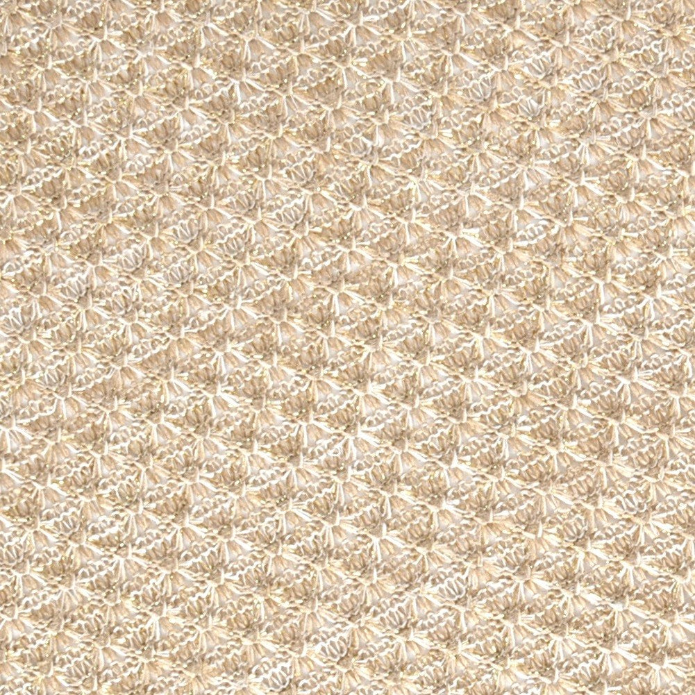 Beige gold table mat 38 cm