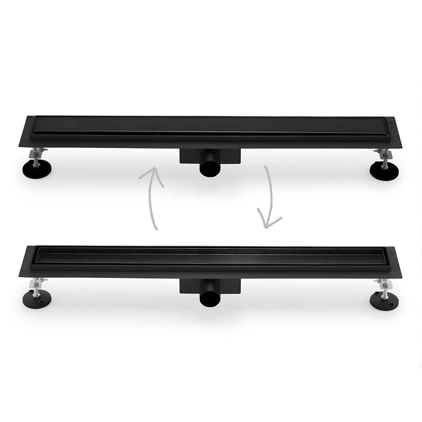 Berdsen 2-in-1 Line drain 80 cm for Tiles