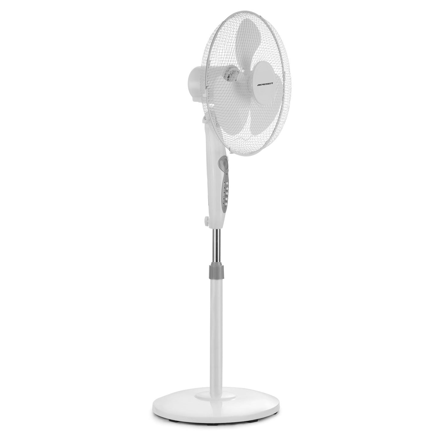 Berdsen 355100 white-gray floor fan