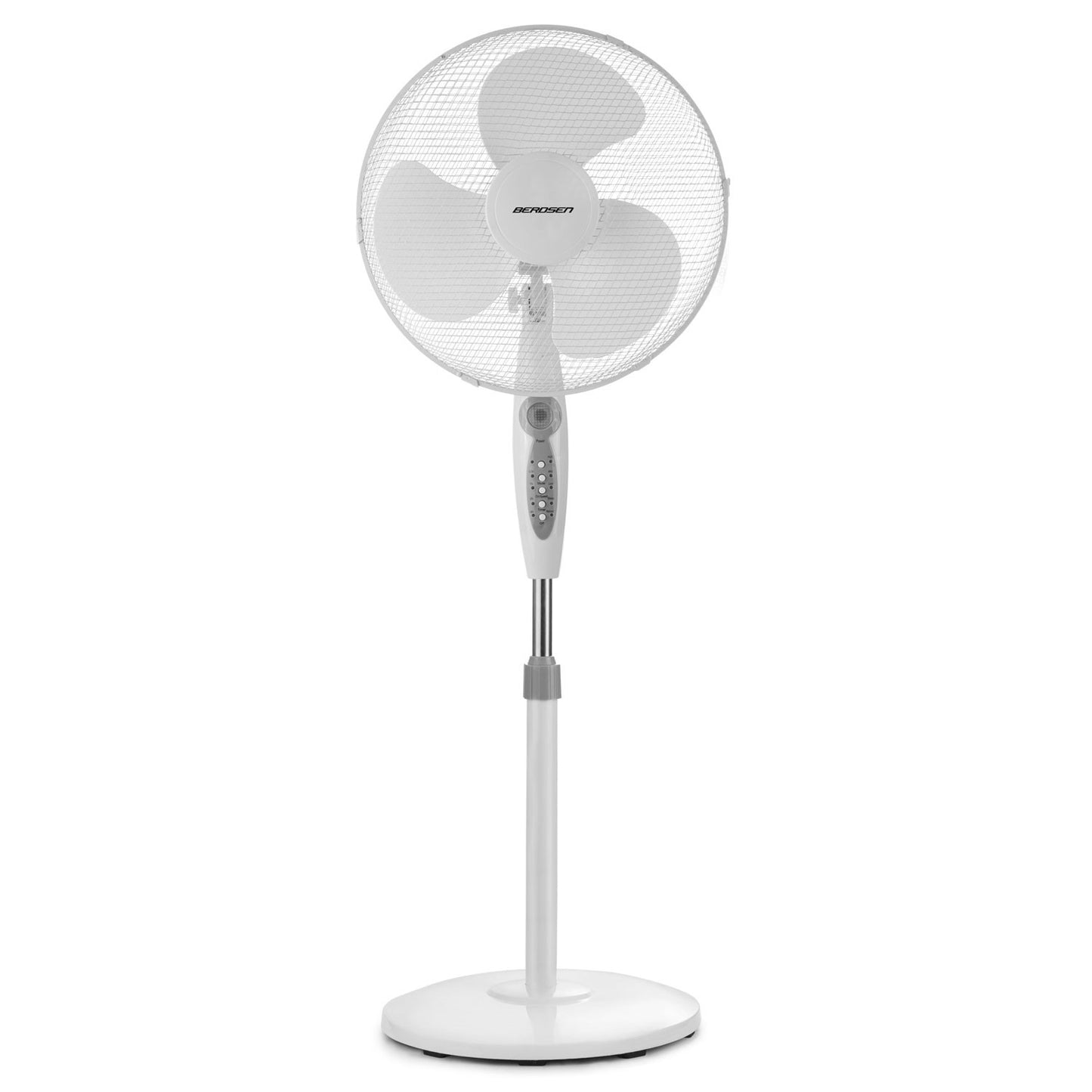 Berdsen 355100 white-gray floor fan