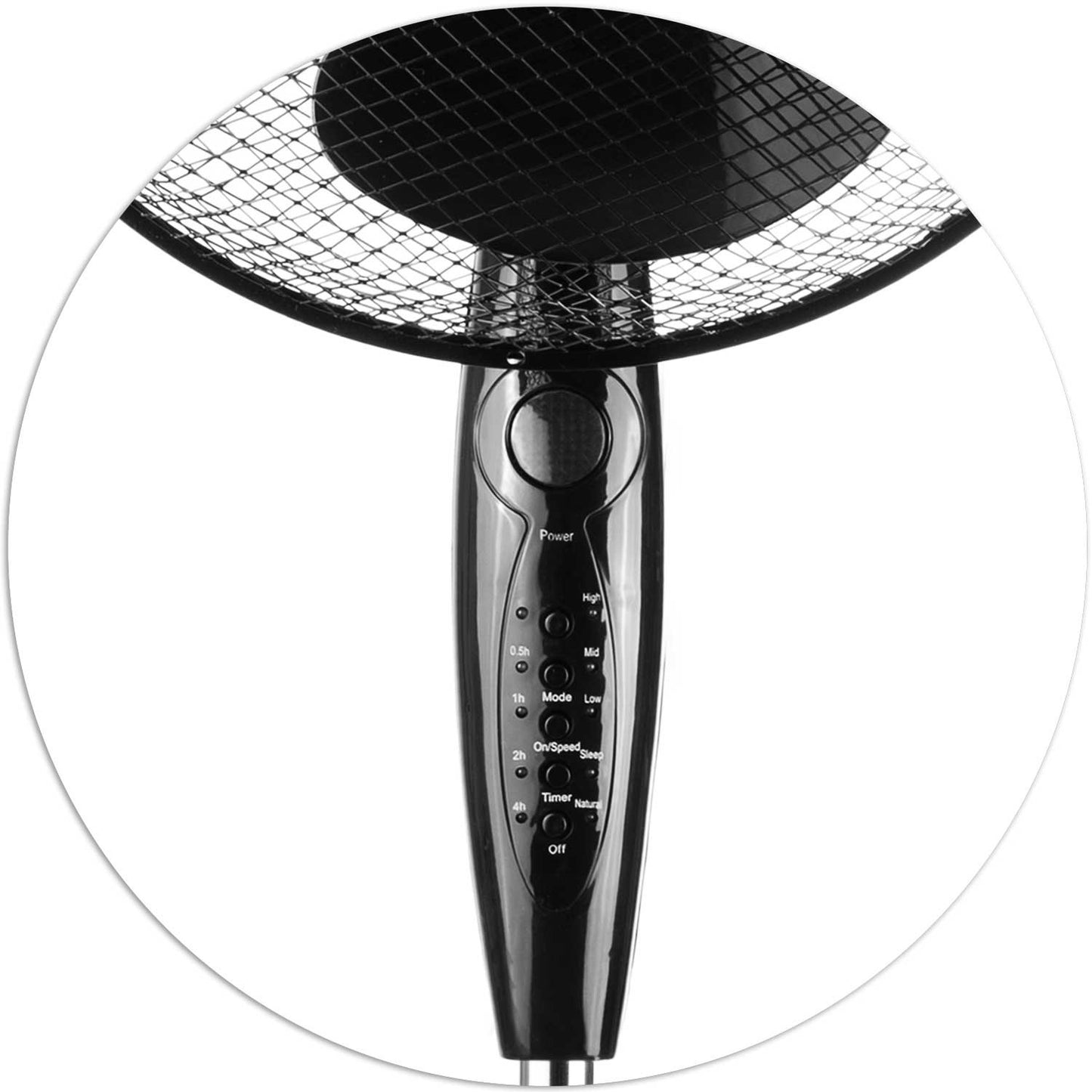 Berdsen 355110 black floor fan