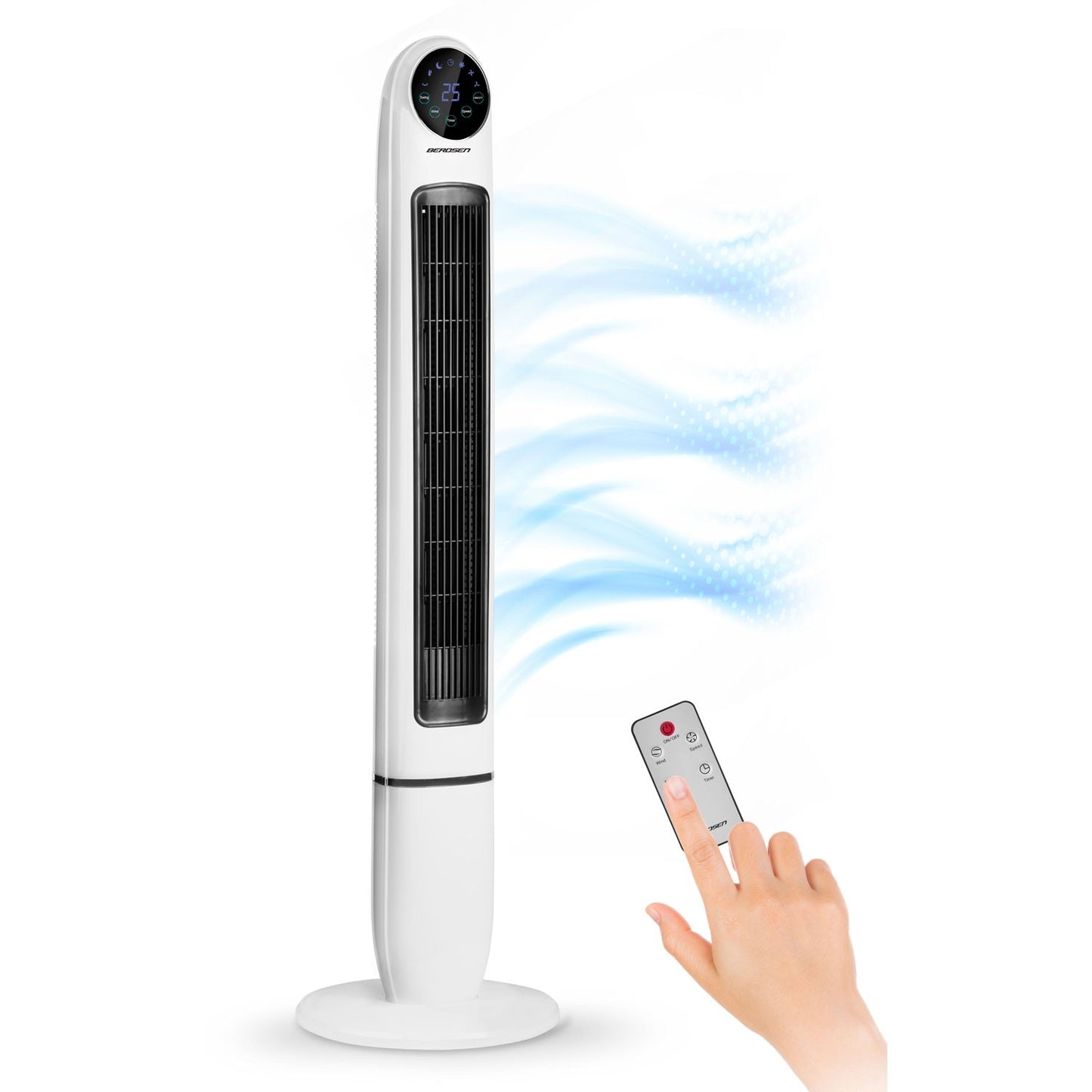 Berdsen 355200 white column fan
