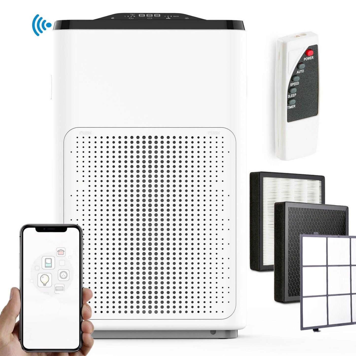 Berdsen Air air purifier with replaceable HEPA filter