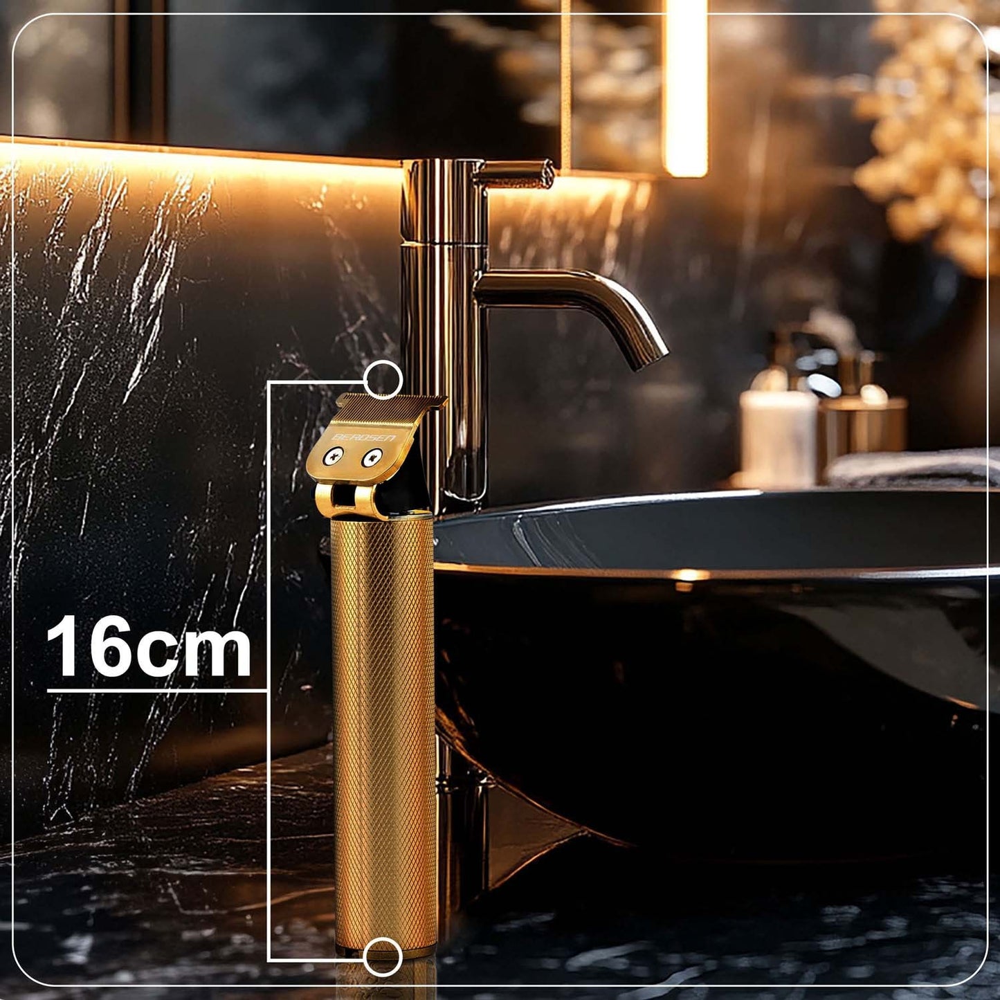 Berdsen BD-260 gold hair clipper